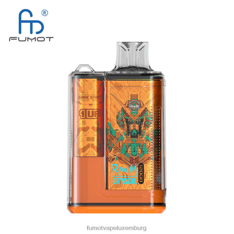 12000 Einweg-Vape-Box – 20 ml (1 Stück) Blaubeer-Himbeere Fumot Crystal BDR6J261 Fumot e zigarette