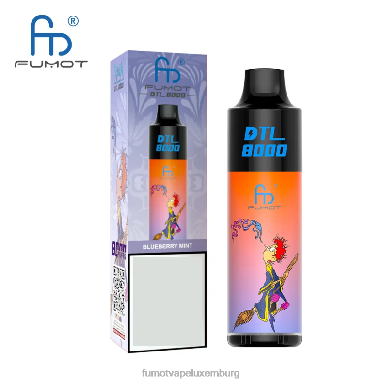 8000 Einweg-Vape-Pen – 16 ml (1 Stück) Wassermelonenminze Fumot DTL BDR6J425 Fumot vape flavors
