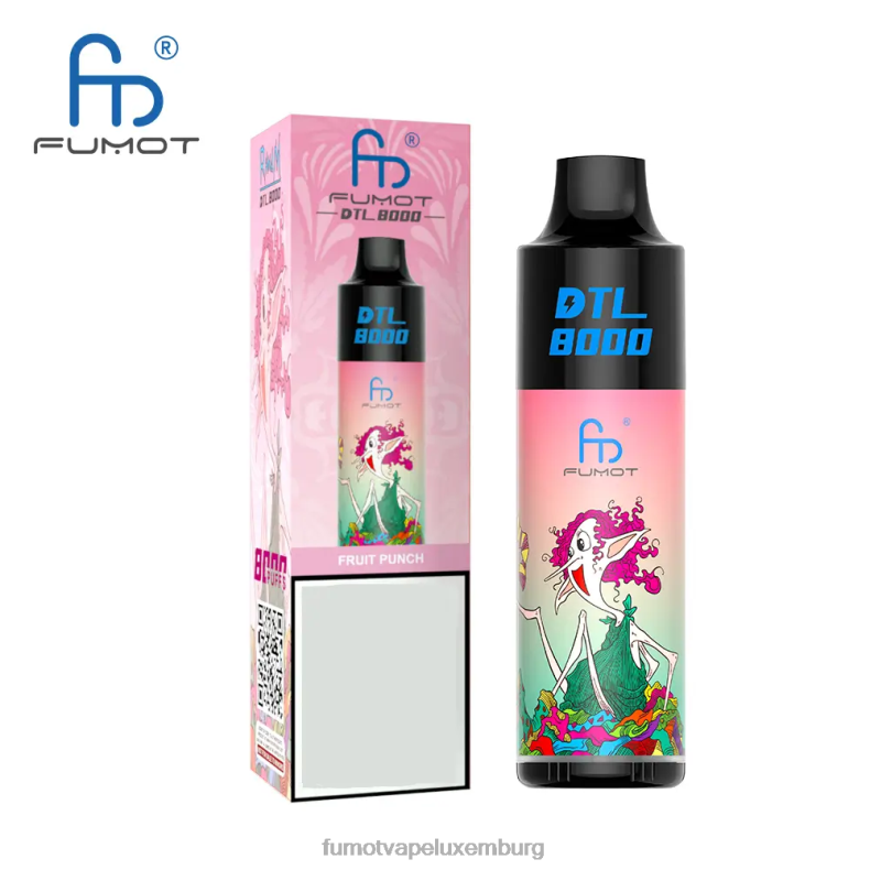 8000 Einweg-Vape-Pen – 16 ml (1 Stück) Wassermelonenminze Fumot DTL BDR6J425 Fumot vape flavors