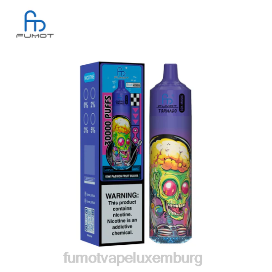 Fumot Vape Sale - Fumot Tornado 30.000 Musik Kiwi, Passionsfrucht, Guave 0XDD14