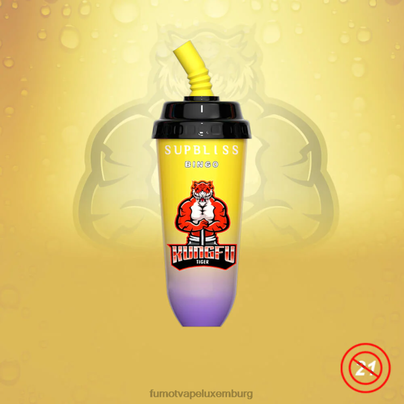 8000 Einweg-Vape-Pod-Gerät – 16 ml (1 Stück) blaue Razz-Kirsche Fumot Supbliss Bingo BDR6J394 Fumot vape Lëtzebuerg